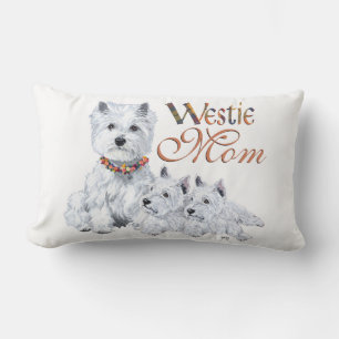West Higland White Terrier MOM Lumbar Cushion