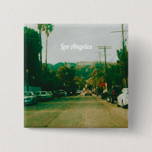 West Hollywood, Los Angeles, California 15 Cm Square Badge