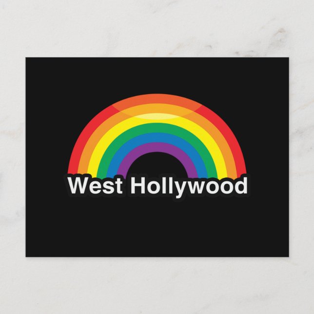 WEST HOLLYWOOD POSTCARD (Front)