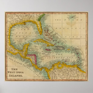 West India Islands 2 Poster