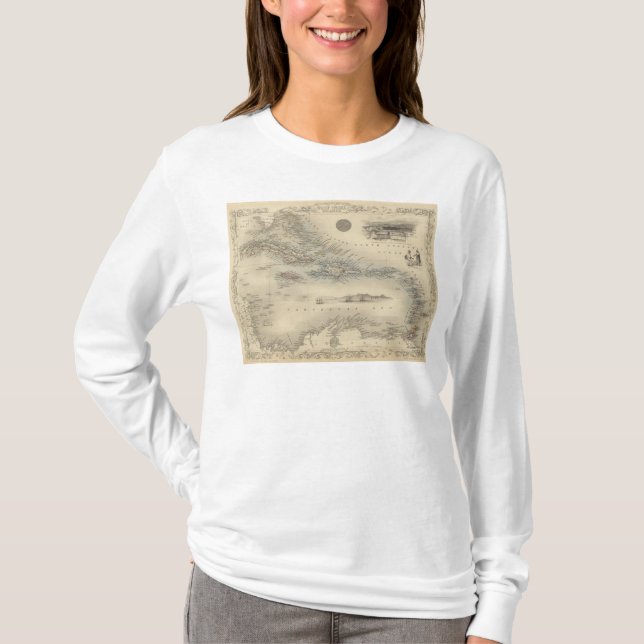 West India Islands 3 T-Shirt (Front)