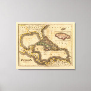 West India Islands Canvas Print