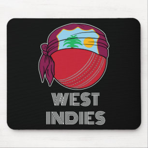 West Indian Cricket Fans Shirt Fans Gift West Indi Mouse Mat