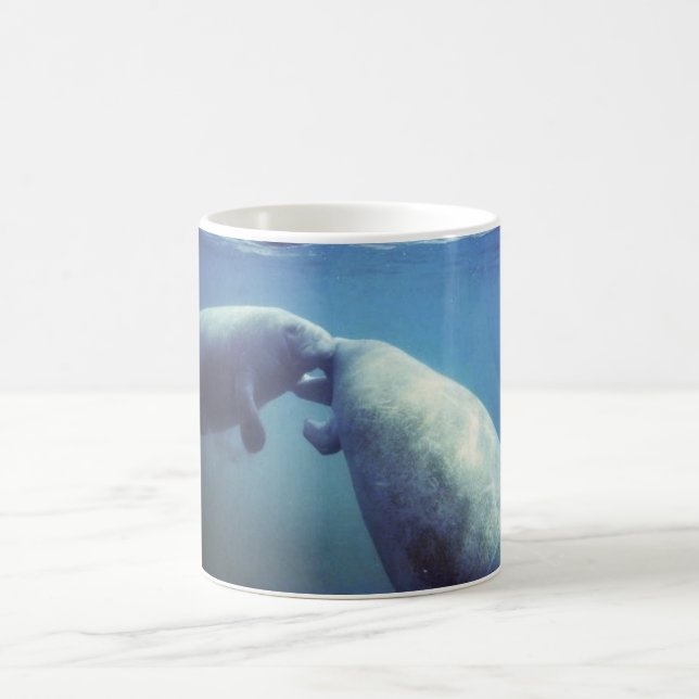 West Indian manatee Coffee Mug (Center)