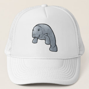 West Indian Manatee Trucker Hat