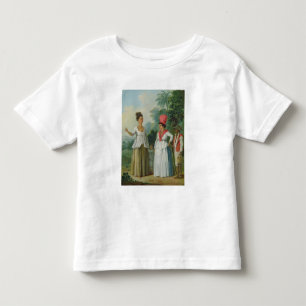 West Indian Women of Colour, with a Child and Blac Toddler T-Shirt