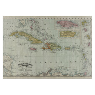 West Indies 11 Cutting Board
