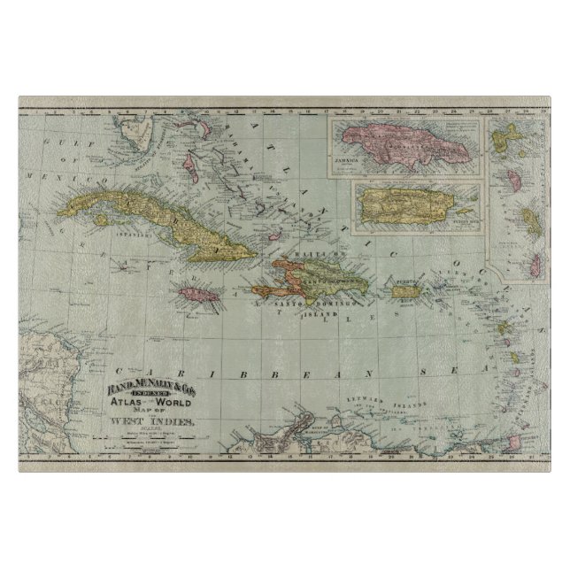 West Indies 11 Cutting Board (Front)