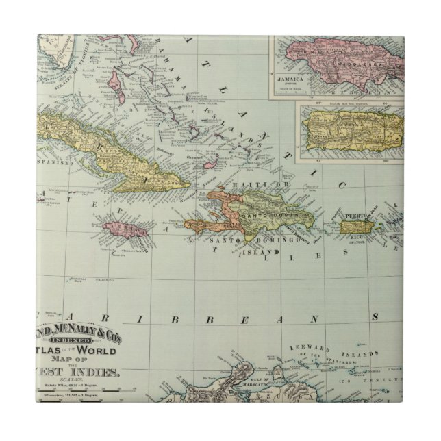 West Indies 11 Tile (Front)