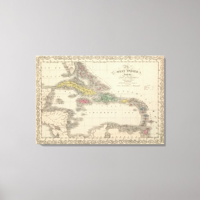 West Indies 14 Canvas Print (Front)
