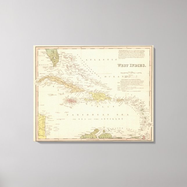 West Indies 17 Canvas Print (Front)