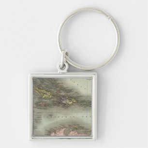West Indies 19 Key Ring
