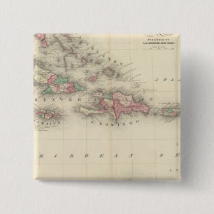 West Indies 3 15 Cm Square Badge