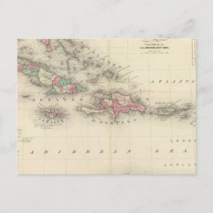 West Indies 3 Postcard