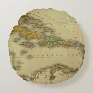 West Indies 6 Round Cushion