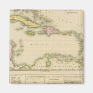 West Indies 9 Magnet