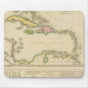 West Indies 9 Mouse Mat