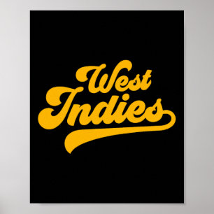 West Indies Jersey Cricket Fan West Indies Cricket Poster