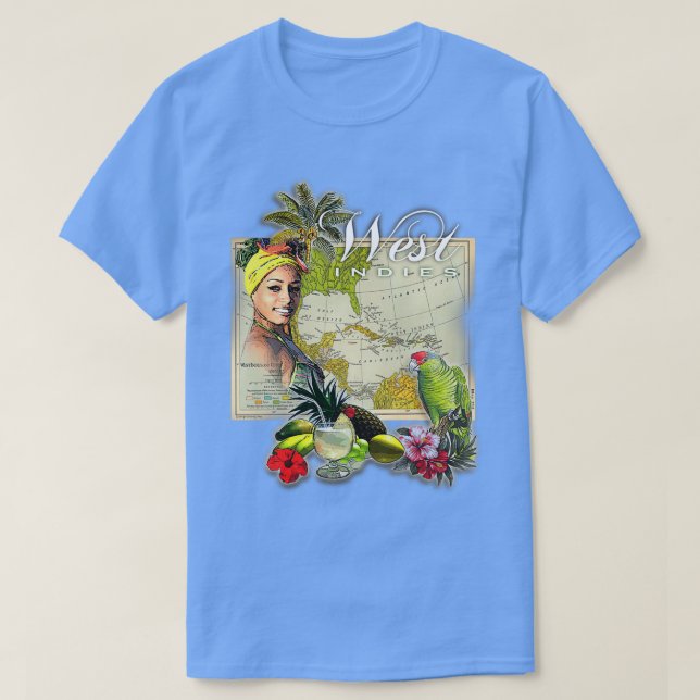 west indies T-Shirt (Design Front)