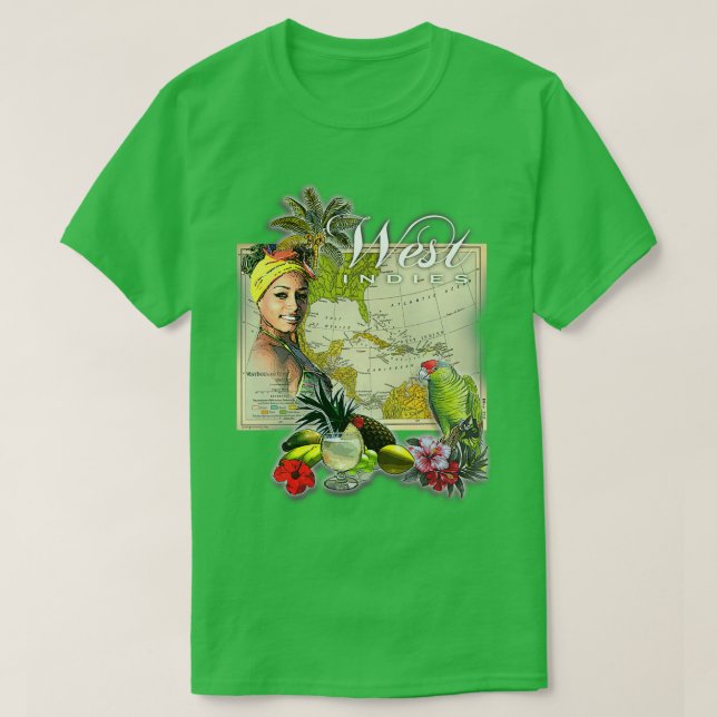 west indies T T-Shirt (Design Front)