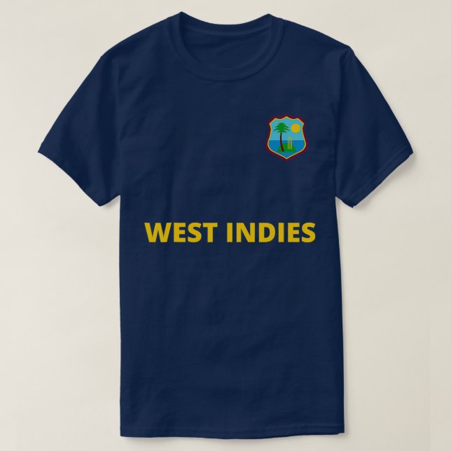 West Indies Windies Cricket Fans   2  T-Shirt (Design Front)