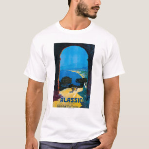 West Italian Riviera Travel Poster T-Shirt