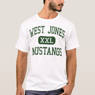 West Jones - Mustangs - High - Laurel Mississippi T-Shirt