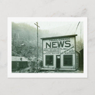 West Kootenay, British Columbia, Canada Vintage Postcard