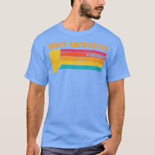 West Lafayette Indiana Vintage Distressed Souvenir T-Shirt
