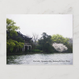 West Lake, Hangzhou, Zhejiang ,China Postcard