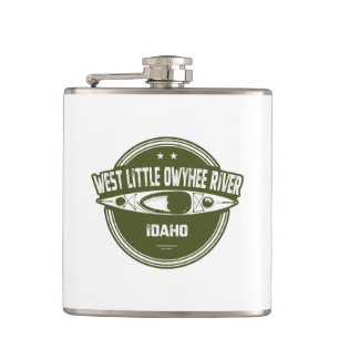 West Little Owyhee River Idaho Kayaking Hip Flask