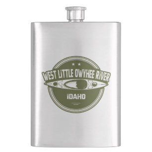 West Little Owyhee River Idaho Kayaking Hip Flask