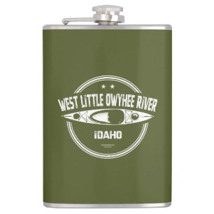 West Little Owyhee River Idaho Kayaking Hip Flask