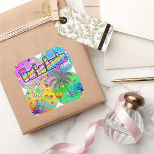 West Los Angeles Quadro Seasons Sticker