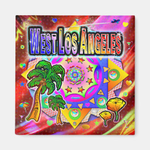West Los Angeles Tropical Friends Magnet