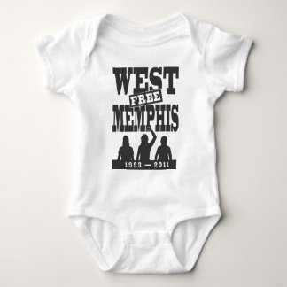 West Memphis Three Baby Bodysuit