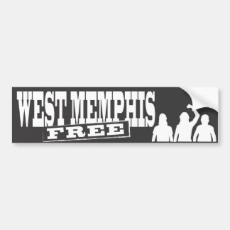 West Memphis Three bumper sticker