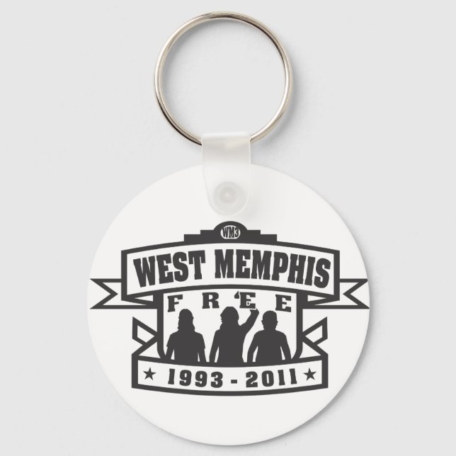 West Memphis Three Key Ring (Front)
