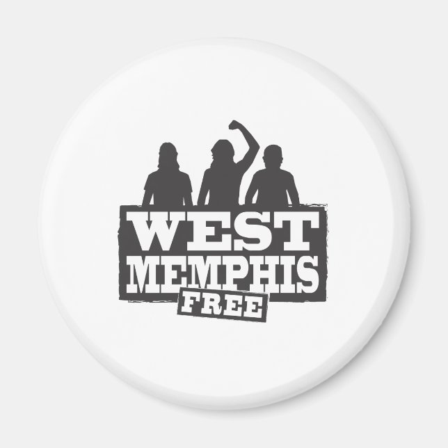 West Memphis Three Magnet (Front)