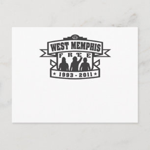 West Memphis Three Postcard
