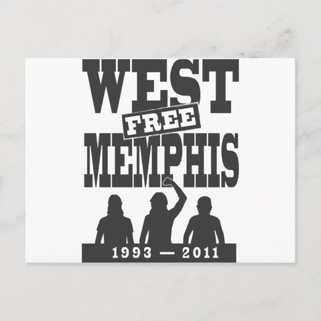 West Memphis Three Postcard (Front)