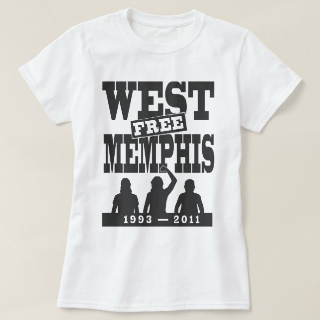 West Memphis Three T-Shirt (Design Front)