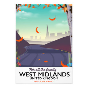 West Midlands, United Kingdom Photo Print