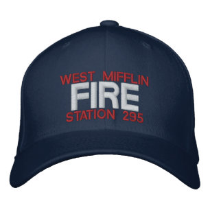 WEST MIFFLIN, FIRE, STATION 295 EMBROIDERED HAT