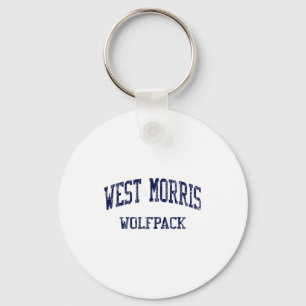 West Morris High School Hs Chester Nj Vintage Srts Key Ring
