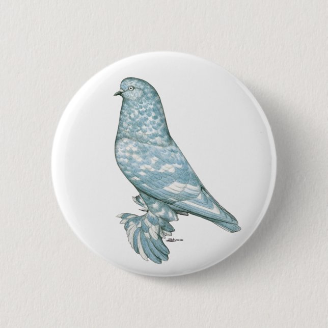 West of England Tumbler:  Lavender Mottle 6 Cm Round Badge (Front)