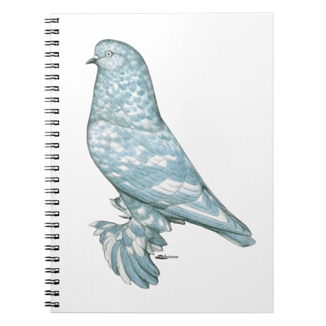 West of England Tumbler:  Lavender Mottle Notebook (Front)