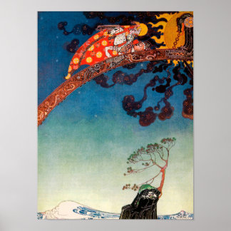 West of the moon - Nielsen Poster