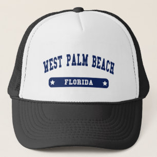 West Palm Beach Florida College Style tee shirts Trucker Hat
