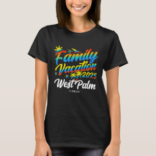 West Palm Beach Florida Family Matching Vacation S T-Shirt